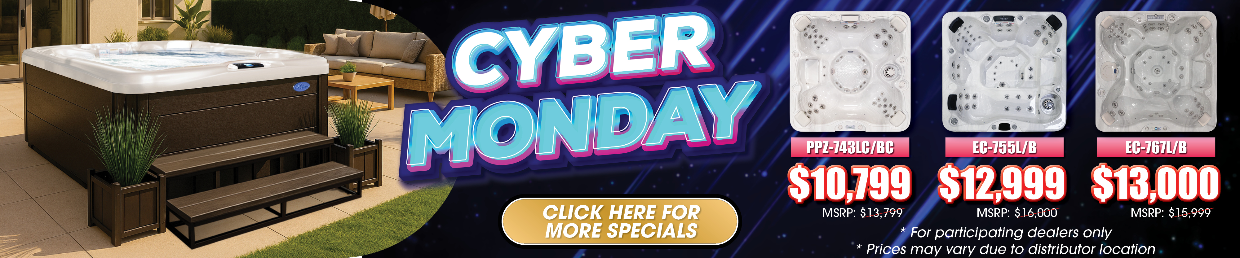 Calspas hot tub being used in a family setting - Alesund