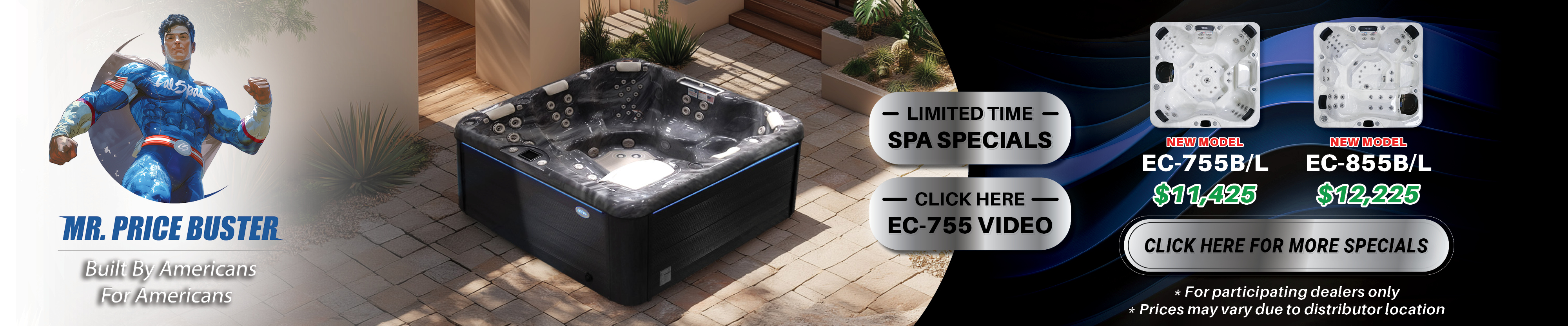 Calspas hot tub being used in a family setting - Alesund